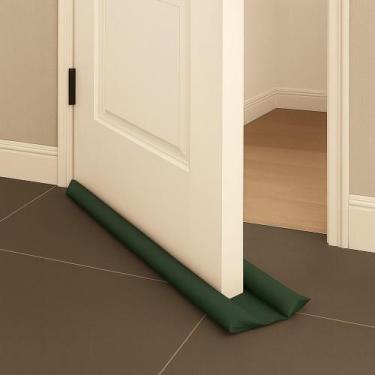 Imagem de Protetor Veda Porta Reforcado Peça Pronta 0,10x0,90m Vinil PVC - Plast