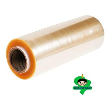 Imagem de Plástico Filme PVC Guarufilme Linha Doméstica para Embalar Alimentos em PVC Leve e Prático para Cozinha Transparente