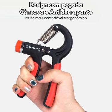 Imagem de Kit Fitness 3 em 1 para Exercícios com Corda de Pular Ajustável Elásticos de Resistência e Hand Grip Azul