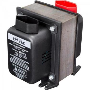 Imagem de Autotransformador 750VA Lite [F002] 110V para 220V Ou 220V para 110V com Relé Térmico A...