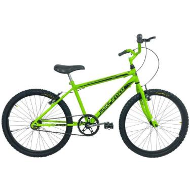 Imagem de Bicicleta Infantil Passeio Aro 24 Mtb Masculina Verde Neon-Unissex