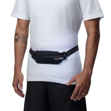 Imagem de Pochete Fit para Atividades Físicas com Ajuste Prático, Design Moderno e Resistente à Água Preto Hidrolight