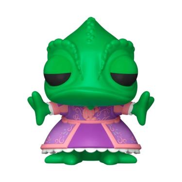 Imagem de Boneco Colecionável Disney Enrolados Pascal de Vestido com Detalhes Fiéis em Vinil Verd...