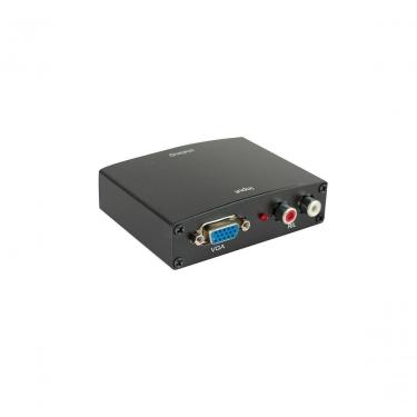 Imagem de Conversor de Áudio e Vídeo C-090 Vga e Rca para Hdmi Plug And Play Compatível Windows L...