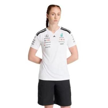 Imagem de Camiseta Adidas Mercedes - Amg Petronas F1 Team Driver Feminina-Feminino