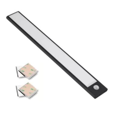 Imagem de Luminária LED Barra Slim Luz Branca C/ Sensor de Movimento 40cm - Dexi