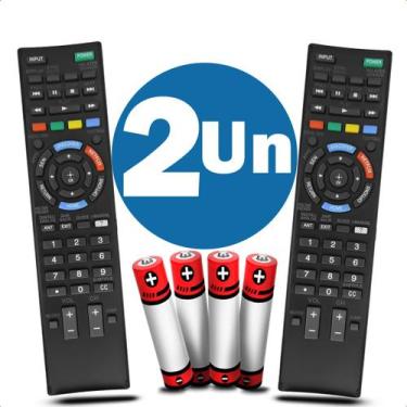 Imagem de Controle Remoto Compatível com TV Sony Bravia Modelo RM YD078 NetFlix 