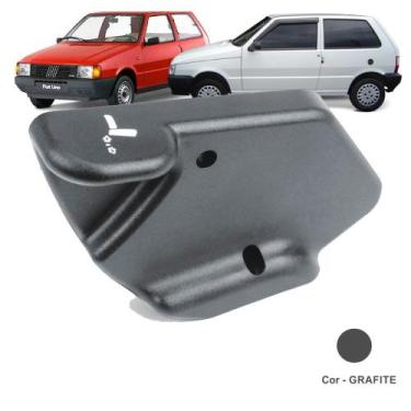 Imagem de Alavanca Levantar Banco Palio Uno 2 Portas Direito Grafite - PLASTCAR