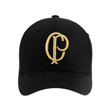 Imagem de Boné Corinthians CP Dourado Bordado SuperCap - Oficial-Masculino