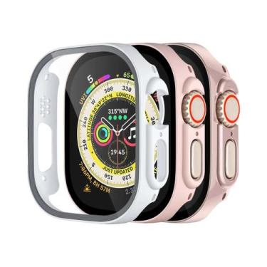 Imagem de Protetor De Tela Para Apple Watch 49mm Ultra 2, Pacote Com 3 Capas Ult