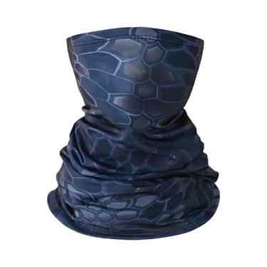 Imagem de Máscara Facial Multifuncional Unissex Respirável Com Proteção Solar E 