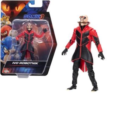 Imagem de Boneco Sonic 3 O Filme Ivo Robotnik Articulado - Sunny