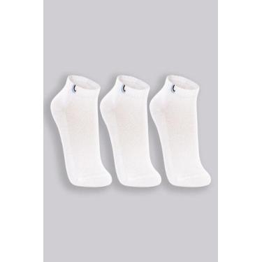 Imagem de Kit 3 Pares Meia Lupo Sport Cano Curto Algodão Confortável Respirável 