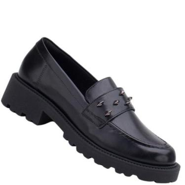 Imagem de Sapato Mocassim Loafer Sua Cia 8390.16057 Feminino, Preto, 38