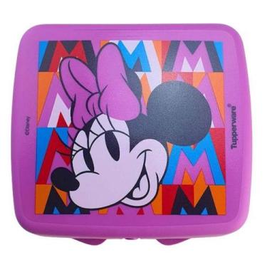 Imagem de Porta Sanduíche M de Minnie Roxo Tupperware
