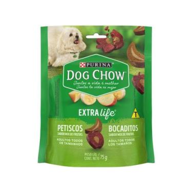 Imagem de Petisco para Cachorro Adulto Dog Chow - Mix de Frutas 75g