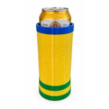 Imagem de Porta Latão Modelo Brasil Copa do Mundo em Impressão 3D - Topmixshop