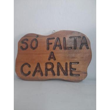 Imagem de Placa Rustica para decoração - Luana S S