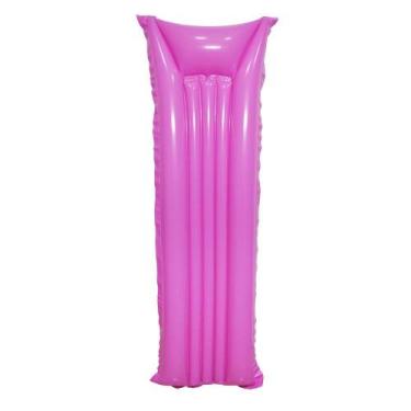 Imagem de Colchão Inflável Flutuante para Piscina Colors - DM Toys, Rosa