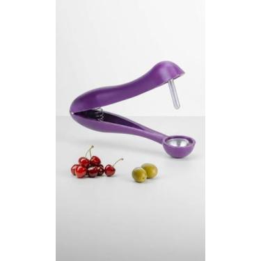 Imagem de Descaroçador Extrator Azeitona Cereja Cozinha Roxo - Congratulations S