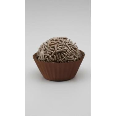 Imagem de Forminhas Doces Brigadeiro Marrom 1000 Unidades Nº5 - Congratulations 