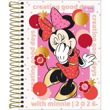 Imagem de Agenda Espiral Diária 117 x 164 cm Minnie 2027 Sortido