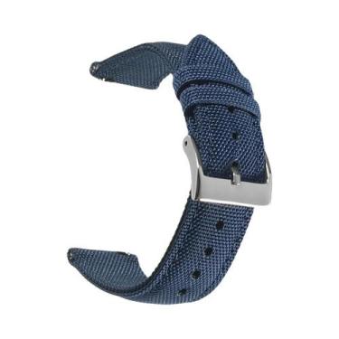 Imagem de Pulseira De Relógio De Nylon À Prova d'Água Com Liberação Rápida 18mm-