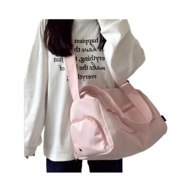 Imagem de Bolsa De Viagem Grande Em Lona Para Mulheres, Tote Crossbody 2024, Bol