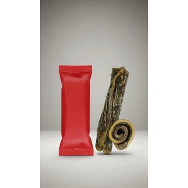 Imagem de Mordedor Natural Pele Bovina Rocambole 20-30cm - Congratulations Store