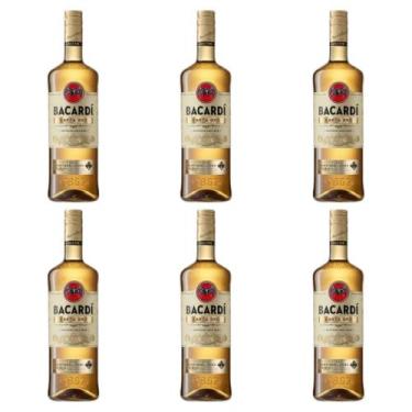Imagem de Kit 06 Rum Bacardi Carta Ouro 980 Ml