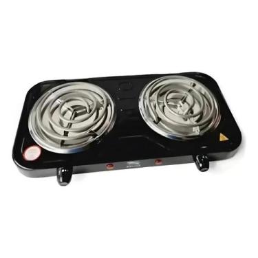 Imagem de Fogão cooktop - Relinx 2 Bocas cor preto - 2 queimadores, 110V