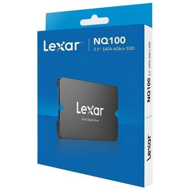 Imagem de SSD Interno Lexar NQ100 Leitura 550MB-s 512GB Preto LNQ100X512G-RNNNG