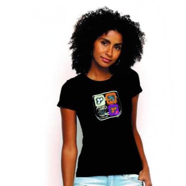 Imagem de Camiseta Social Praia Esporte Baby Look Básica Feminina - Hifen