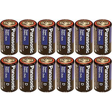 Imagem de Panasonic 12 baterias D resistentes