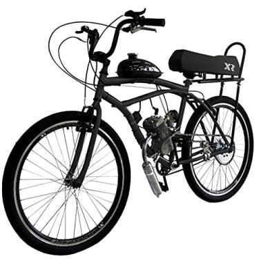 Imagem de Bicicleta Motorizada 80cc Coroa 52 Banco XR Rocket
