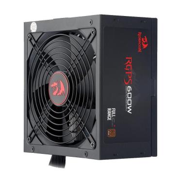 Imagem de Fonte Gamer Redragon Rgps 600W 80 Plus Bronze Pfc Ativo