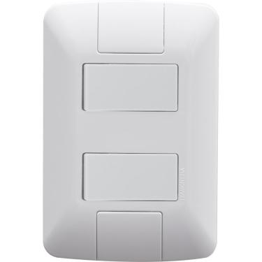 Imagem de Conjunto 4x2 com 2 Interruptores Paralelos 6A 250V
