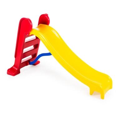 Imagem de Escorregador Trampolim Infantil Amarelo Play Time Brinquedos