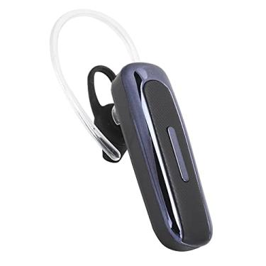 Imagem de Fones de ouvido Bluetooth Business simples, confortável sem fio no fone de ouvido de ouvido simples para pendurar fones de ouvido empresariais para dirigir (azul preto)