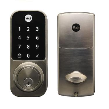 Imagem de Fechadura Digital Yale Ydd 120 Com Senha E Chave - A Prova D`água