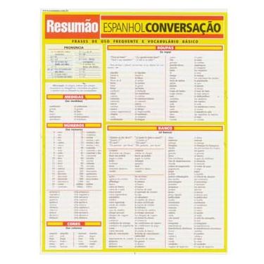 Imagem de Resumão - Espanhol Conversação: Frases de Uso Frequente e Vocabulário Básico - Liliane Arnet