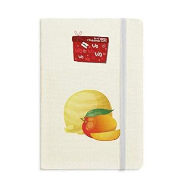 Imagem de Caderno de picolés de maçã com folhas para sorvete,