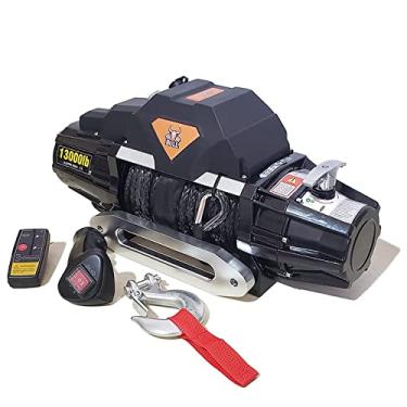 Imagem de Guincho Elétrico 13000lbs Vortex Cabo Kevlar Top! Apenas 28kg