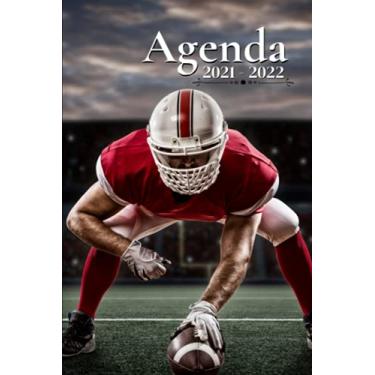 Imagem de Agenda Escolar 2021 2022: Fútbol americano | Semanal tamaño A5 para estudiantes, profesionales y particulares - (de agosto 2021 a julio 2022)