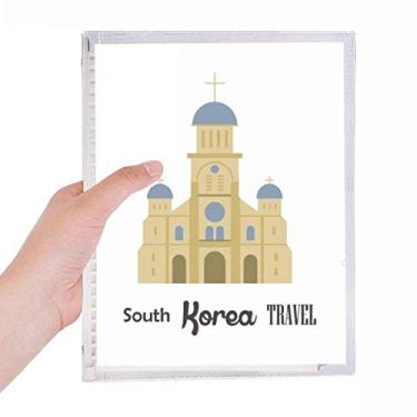 Imagem de Caderno de folhas soltas da Coreia do Sul com pontos de referência The Church