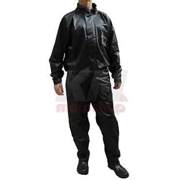 Imagem de Capa De Chuva Motoqueiro Pvc Impermeável Yess Resistente Tamanho:G