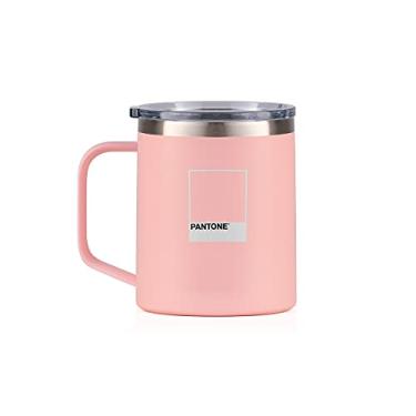 Imagem de Caneca Pantone + Kouda Térmica 370ml - Rosa Chip - Helga