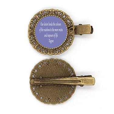 Imagem de Grampo de cabelo Qoutes Healing Sentences Desire Mist Life