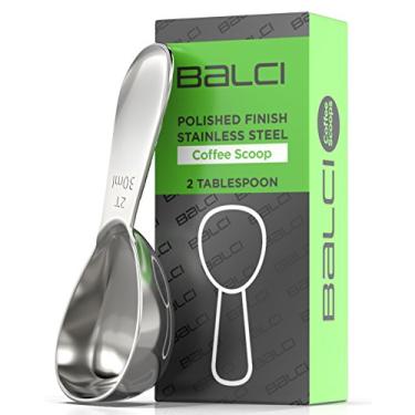 Imagem de (2 Tablespoon Scoop (30ml)) - BALCI- Stainless Steel Coffee Scoop (2 Tablespoon Scoop) EXACT Measuring Spoon for Coffee, Tea, Sugar, Flour and More