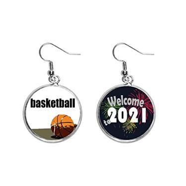 Imagem de Ball Sports Brincos com pingentes de orelha dos Estados Unidos 2021 Blessing